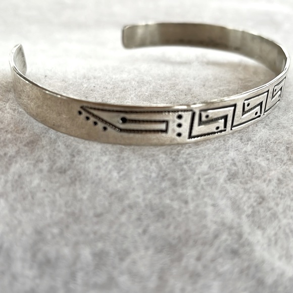 Sterling Cuff Bracelet - Picture 2 of 3